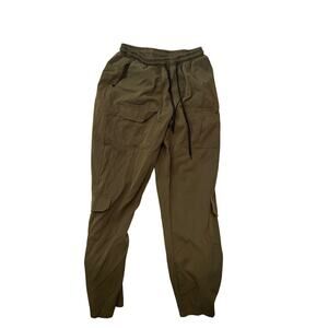 Shein Lightweight Olive Green Cuffed Joggers Mens Medium